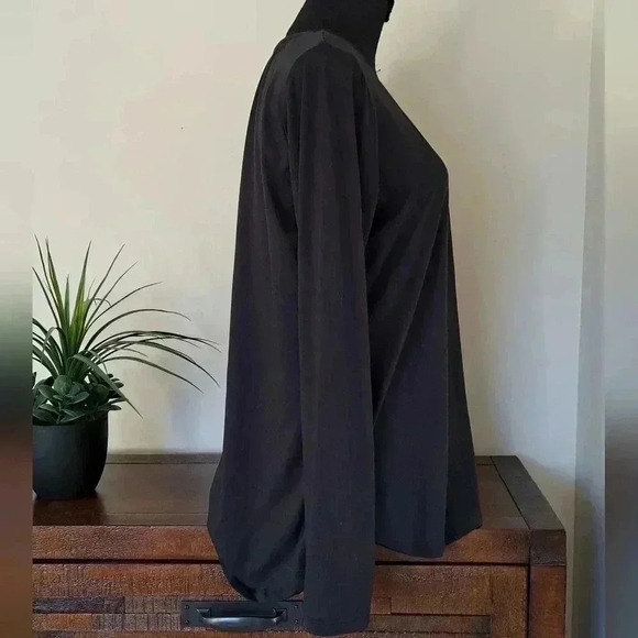 Champion C9 Athletic Long Sleeved Top Black Size Large - Picture 3 of 12